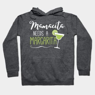 Womens Cute Margaritas Senoritas Mamacita Needs A Margarita Hoodie